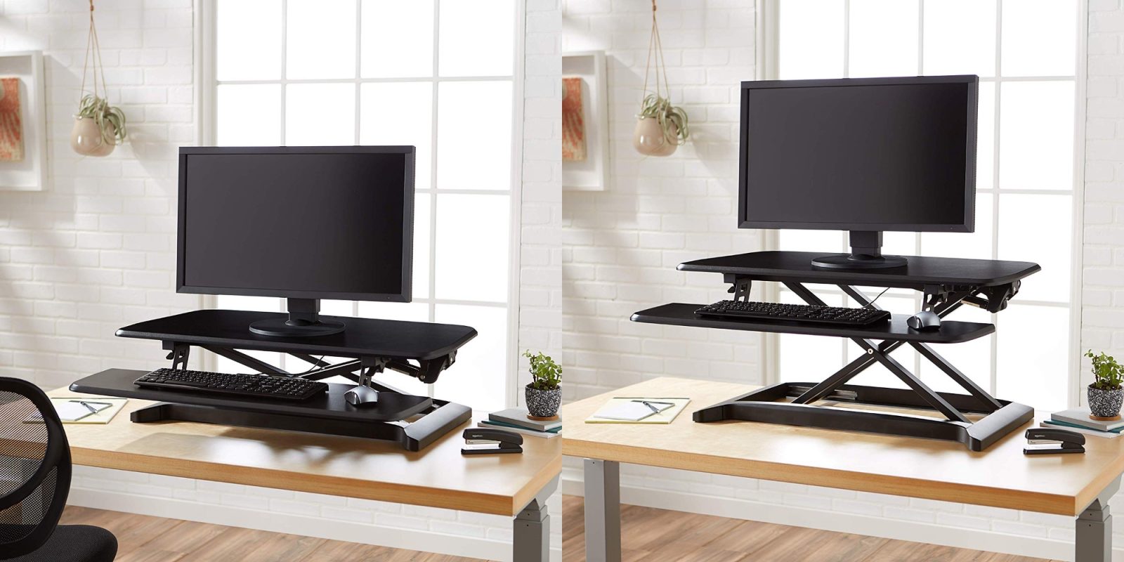 Convert Your Workspace Into A Standing Desk With Amazonbasics