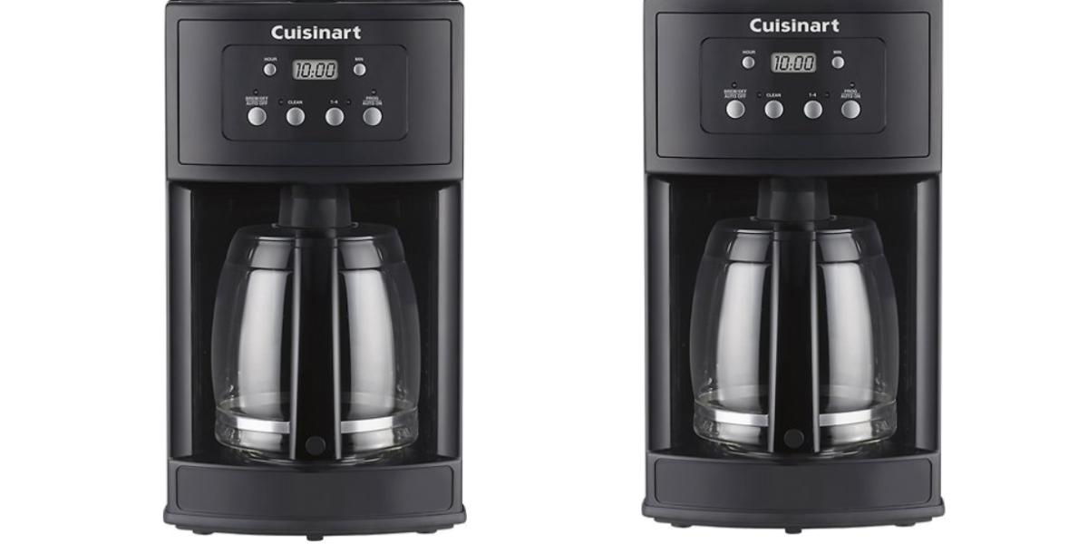 Get your caffeine fix w/ the Cuisinart Premier 12Cup Coffee Maker for