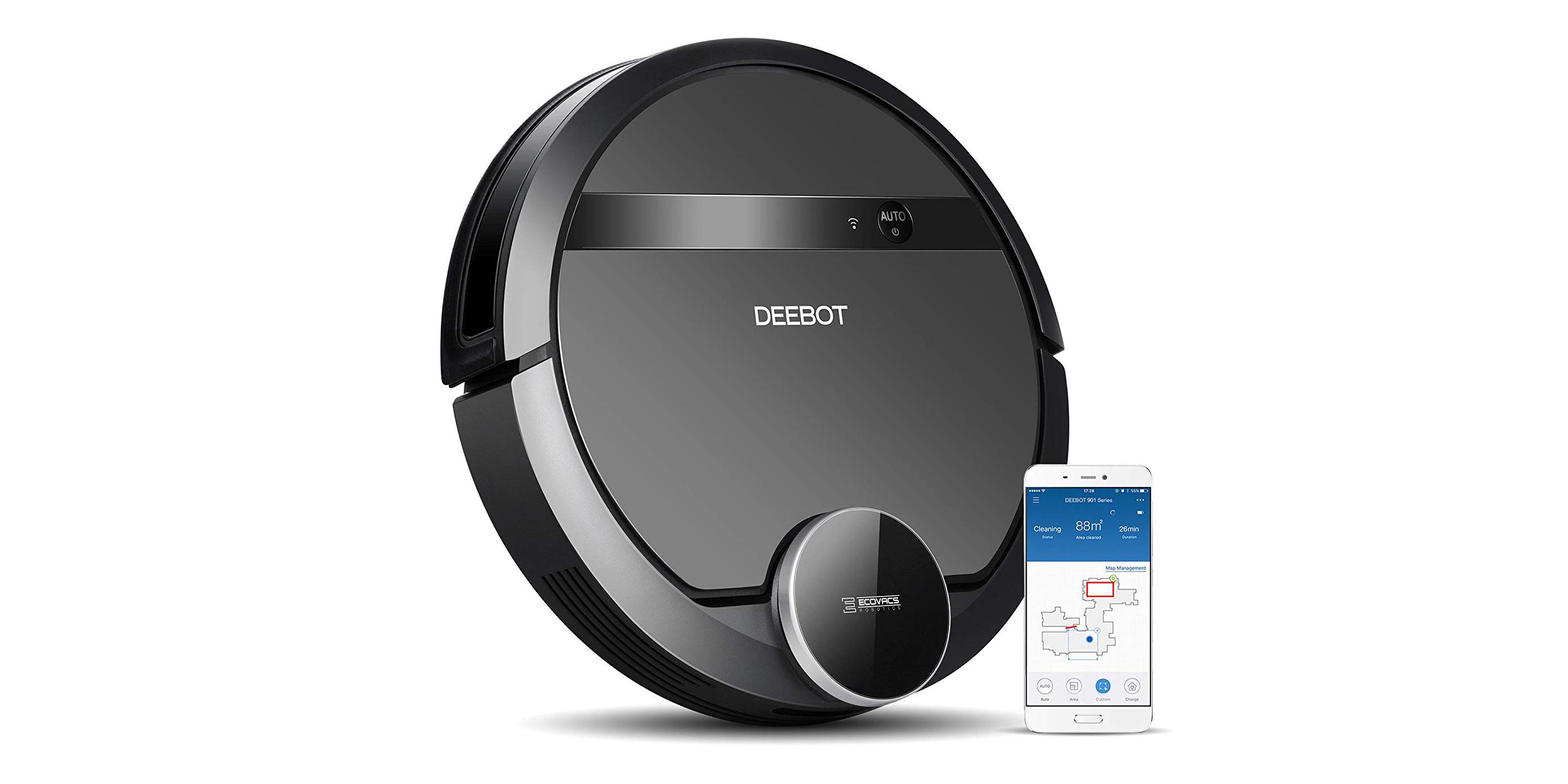 smart mapping ECOVACS DEEBOT vacuum 