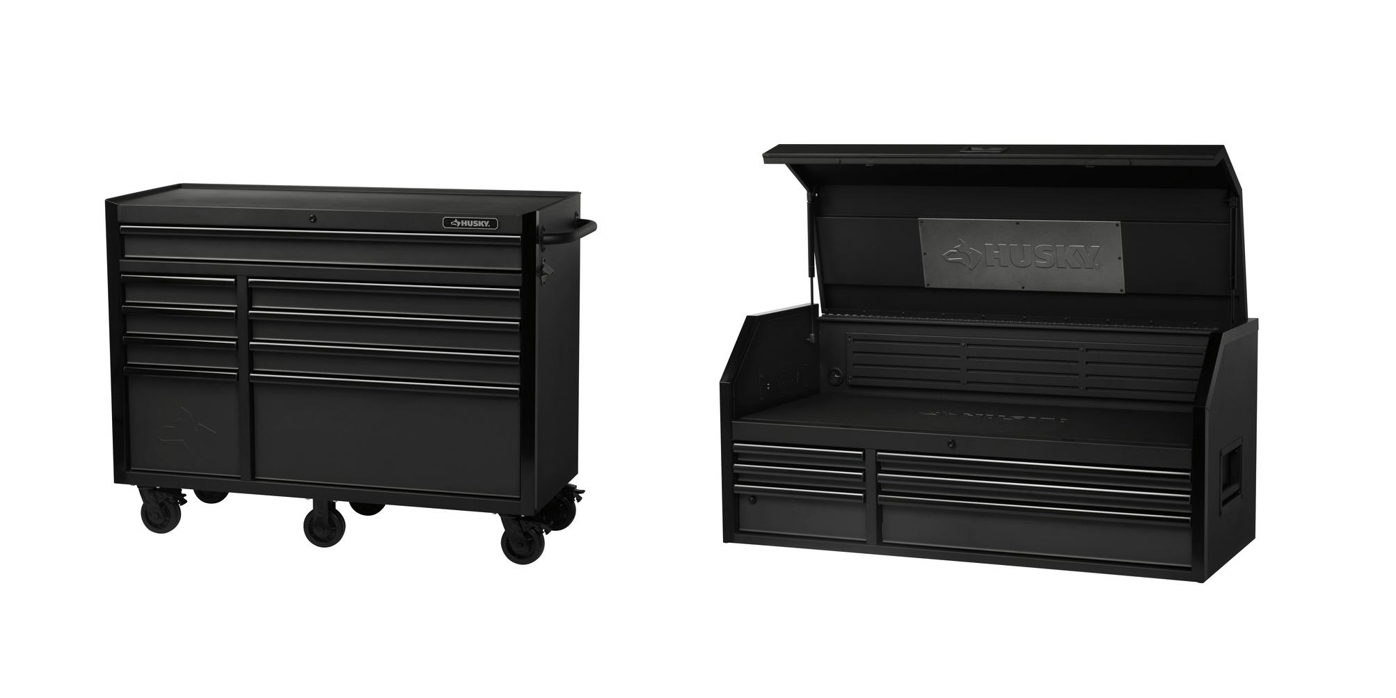 Save $150 on Husky tool storage solutions: 9-drawer cabinet for $449, 6