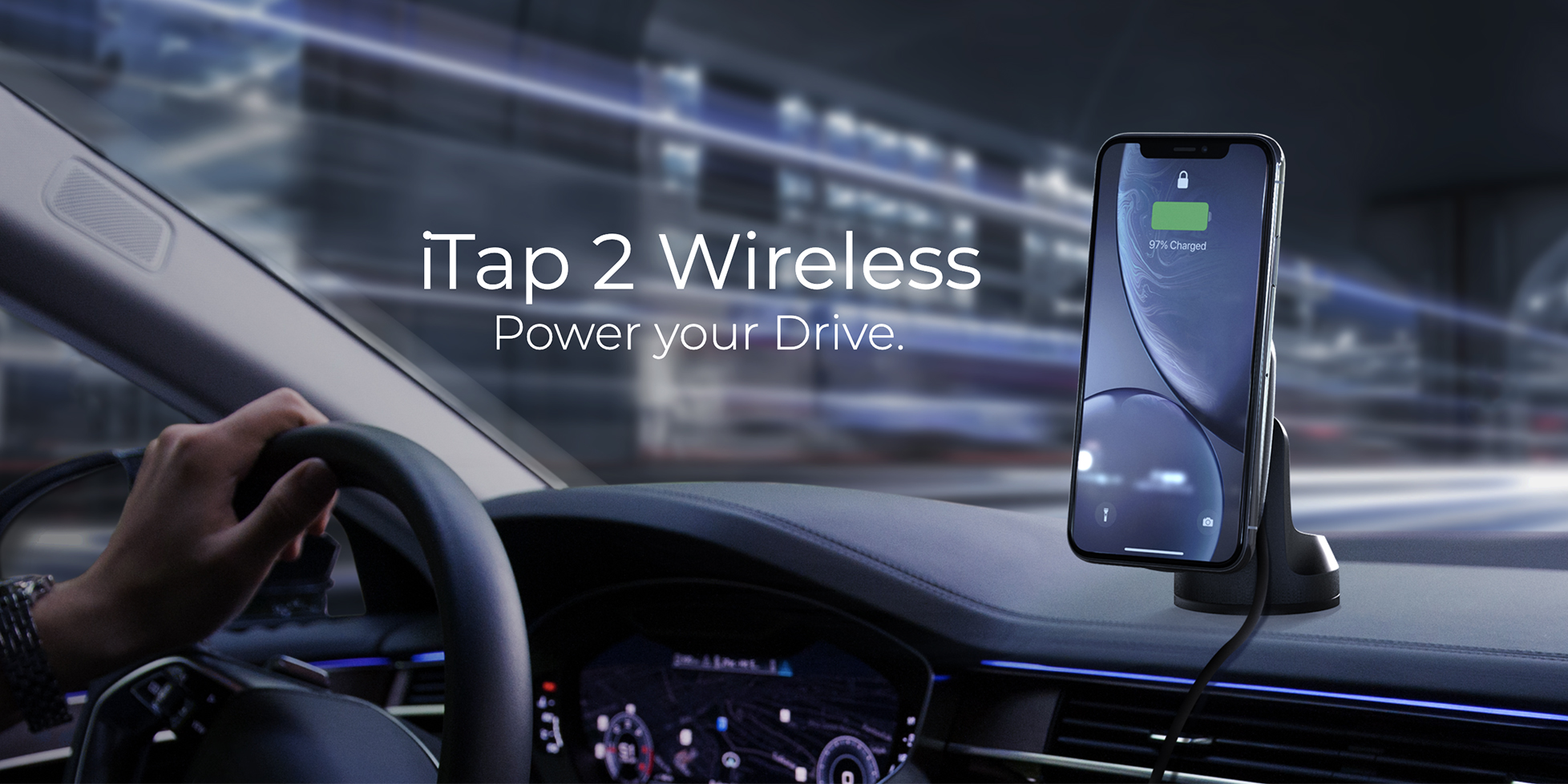 Car Mount Holder Iottie Itap Wireless Note Car Charger Holder