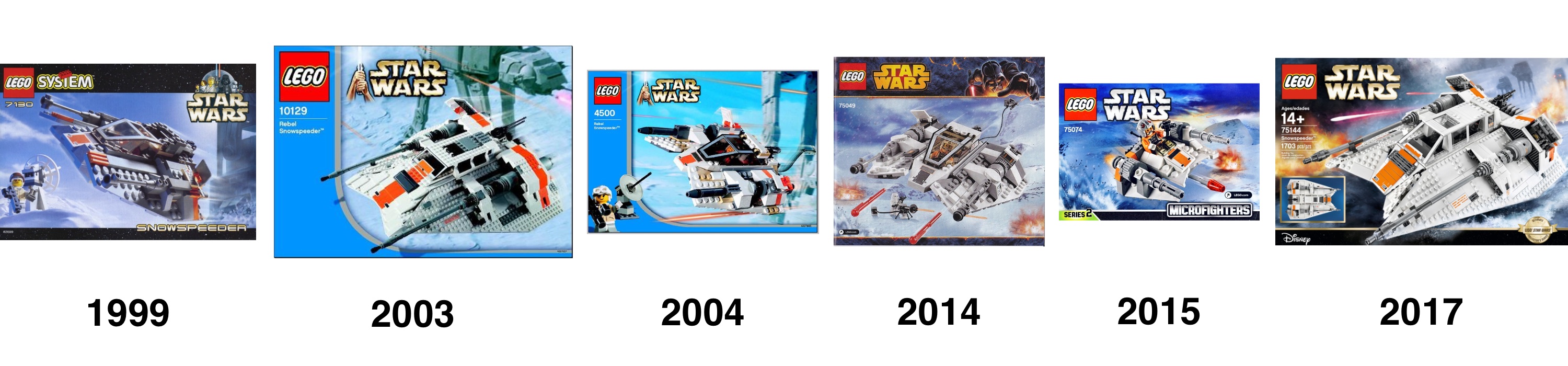 all lego star wars sets 1999 to 2017