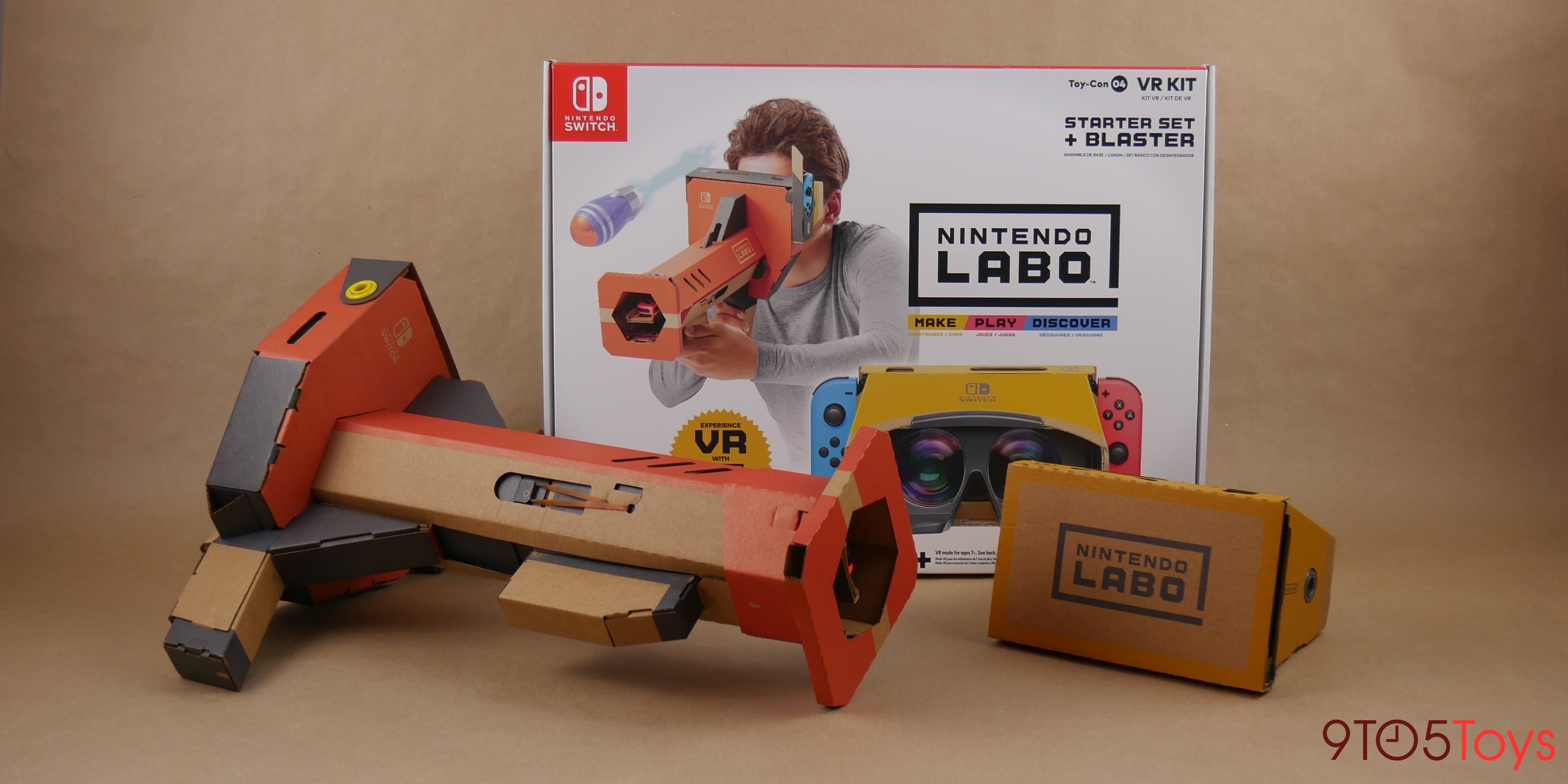 Nintendo Labo VR Kit Review: Blaster 9to5Toys