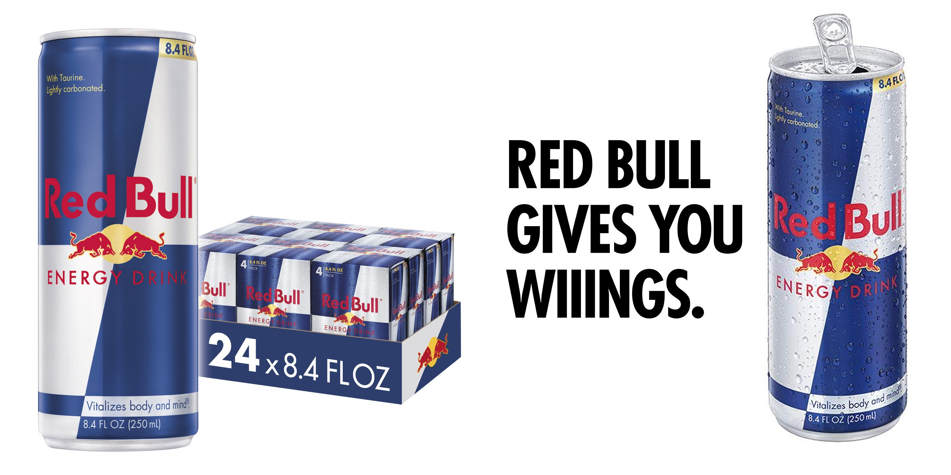 gives you wings, gives you 24 cans' worth at $1 apiece