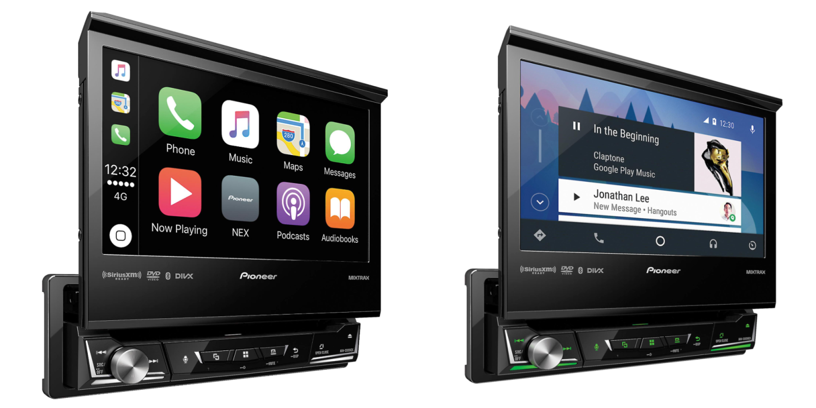 pioneer avh 3300nex 7 inch carplay android auto in dash receiver