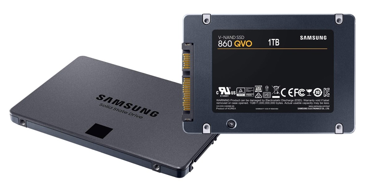 Samsung's Internal 860 QVO 1TB SSD drops to new all-time low at $90 (21