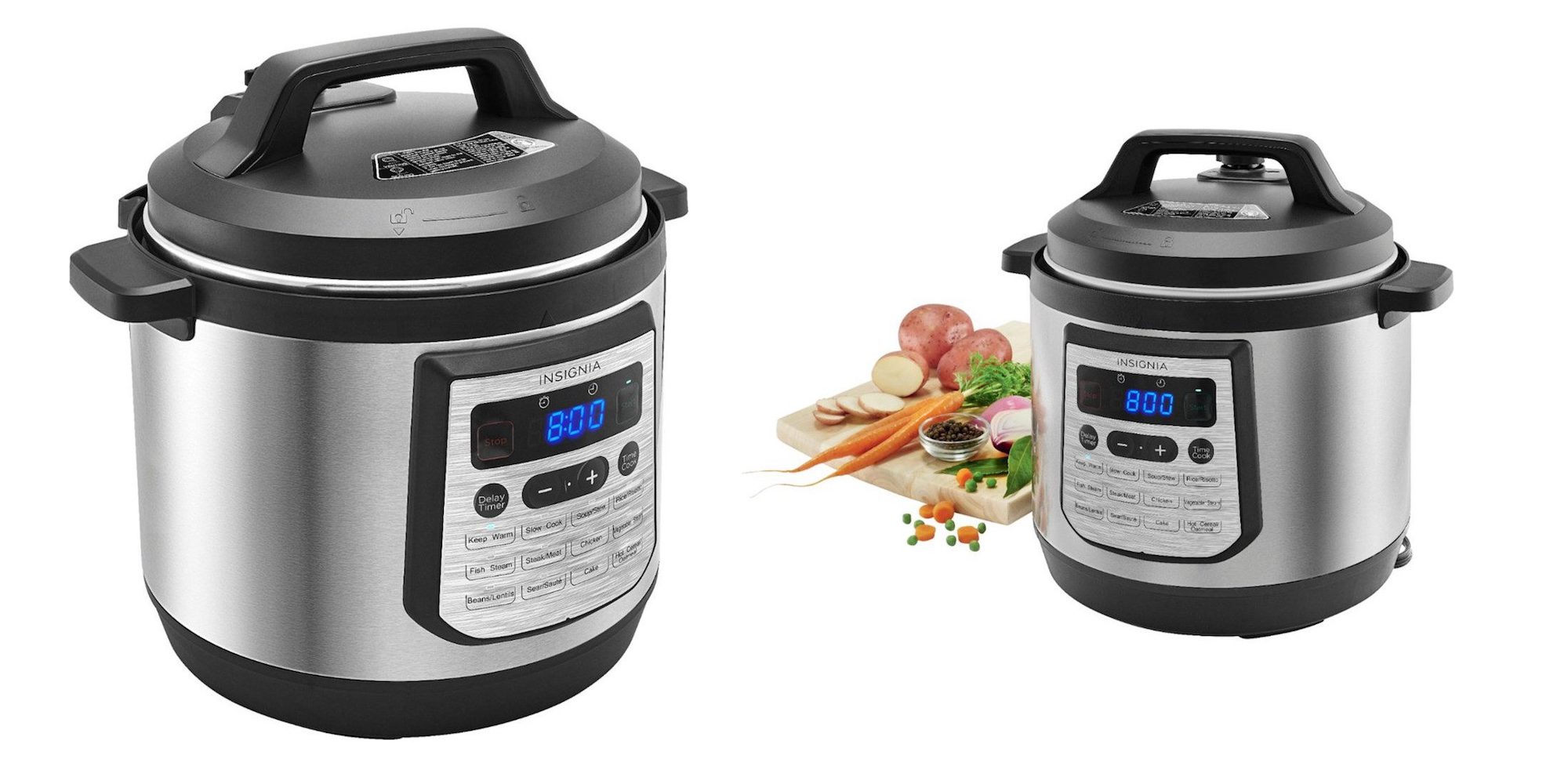 Insignia's big boy 8quart MultiFunction Pressure Cooker is just 40