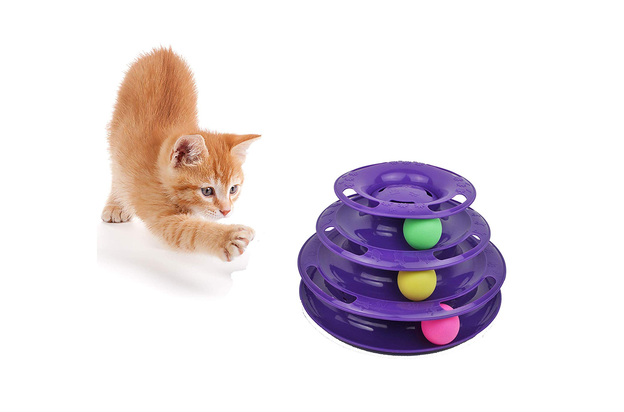 3 tier cat toy