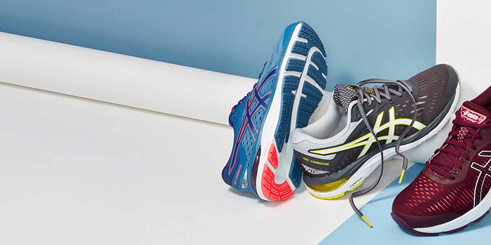 Get running with ASICS shoes for men 