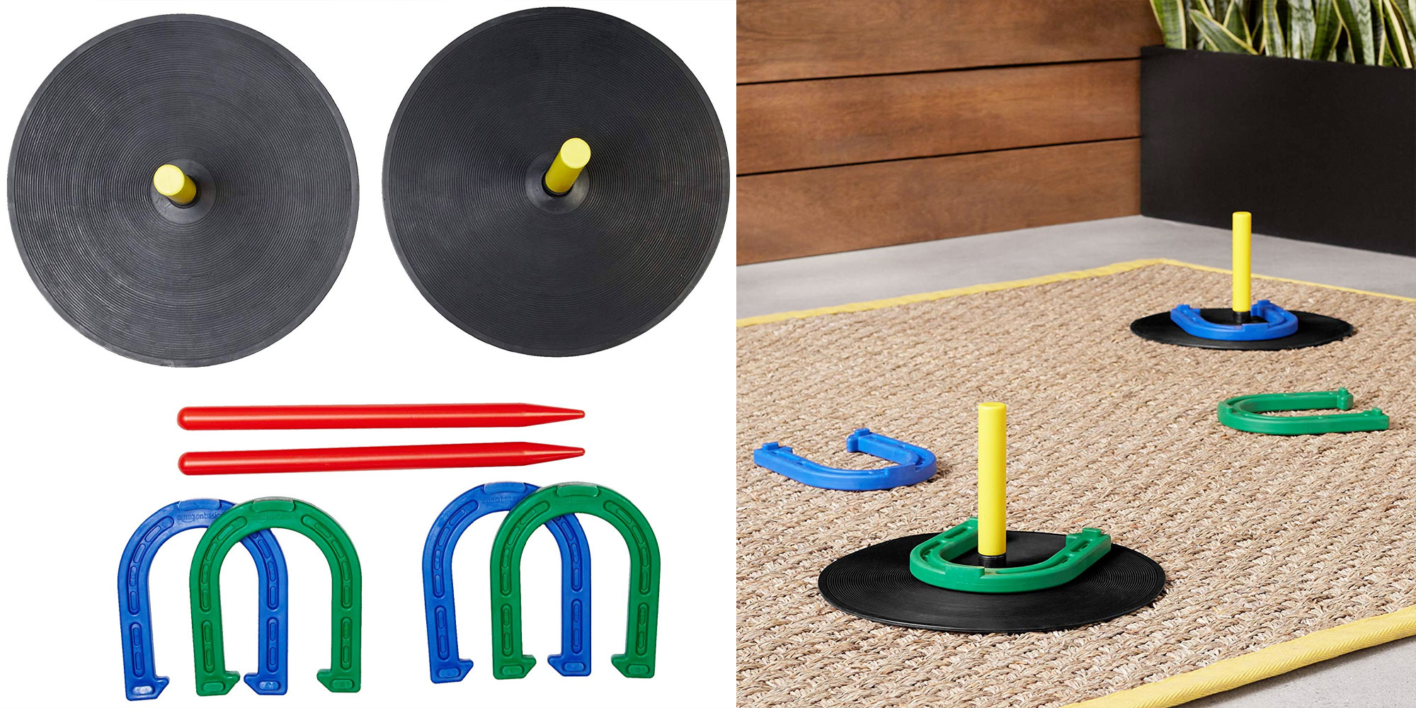 Enjoy a game of horseshoes with your kids this summer for just 11