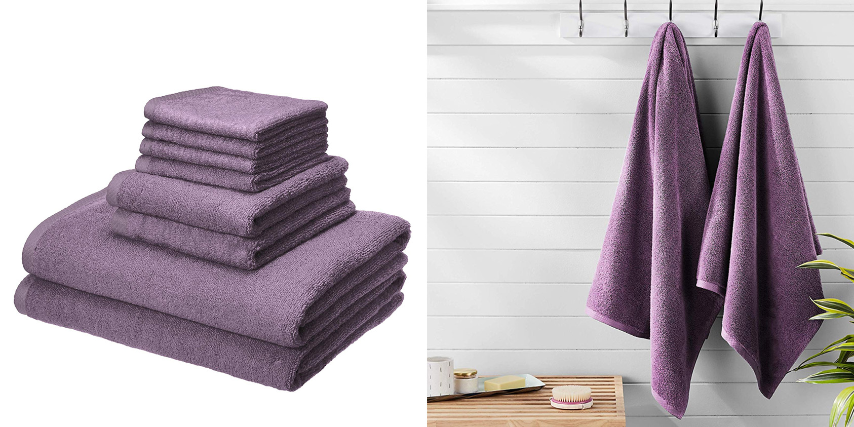 AmazonBasics quickdrying 8piece towel set hits an alltime low of 14