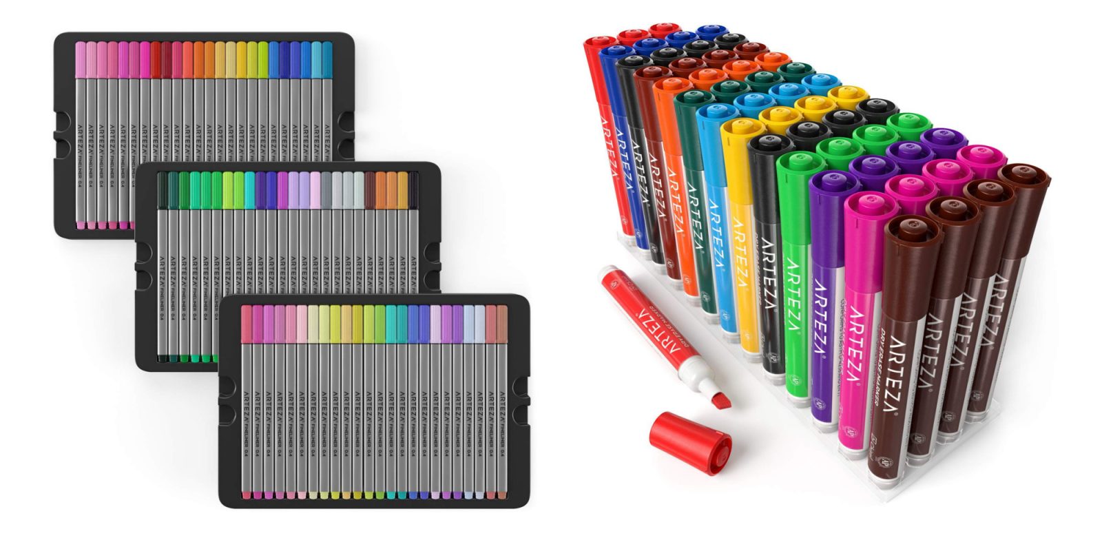 Amazon's Gold Box is filled w/ Arteza art supplies from 10 dry erase