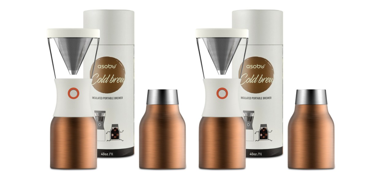 The Asobu Cold Brew Coffee Maker is 50 off & can make the perfect cup
