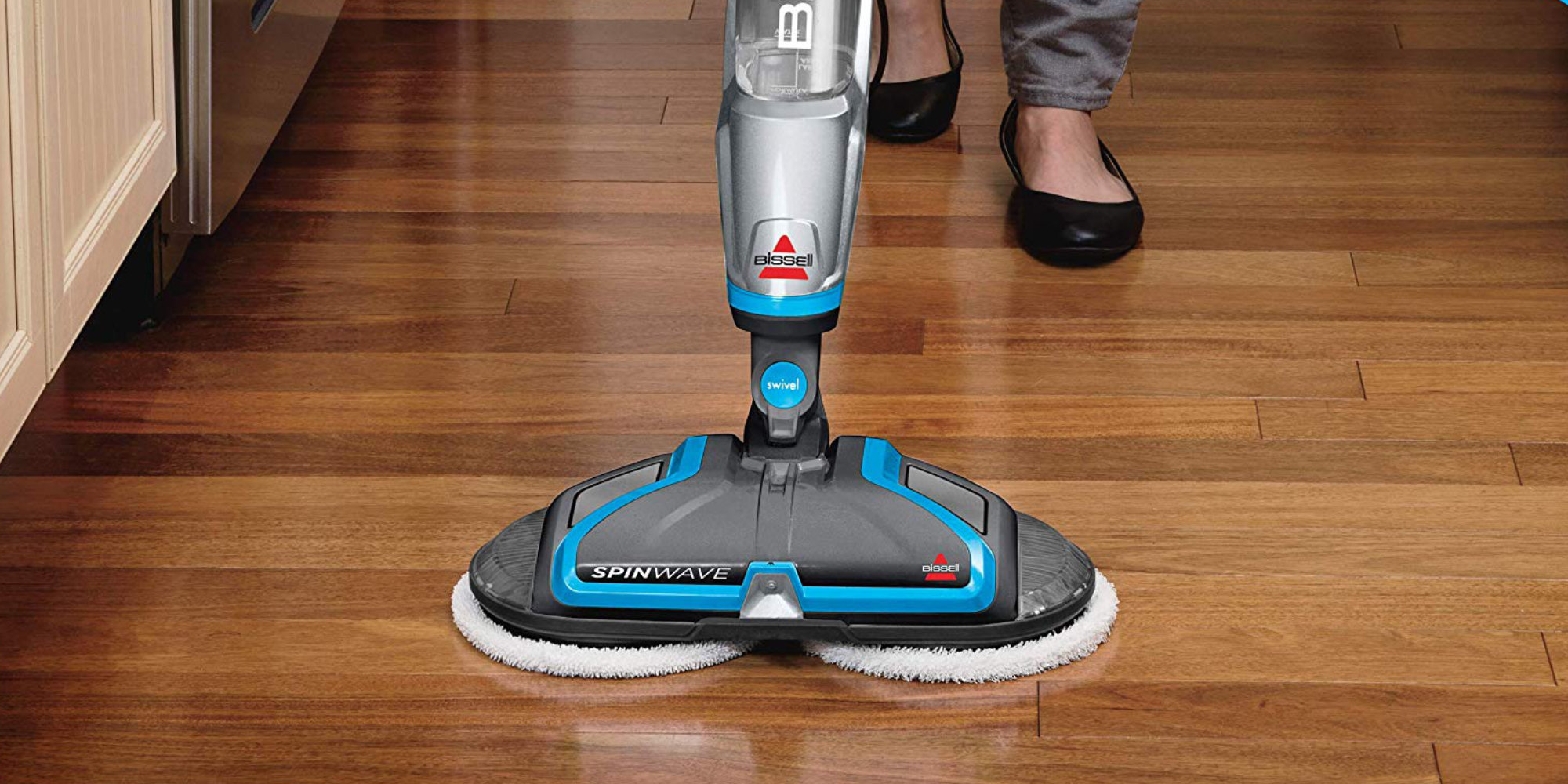 Make floors glimmer w/ Bissell's motorized Spinwave Plus Cleaner 80