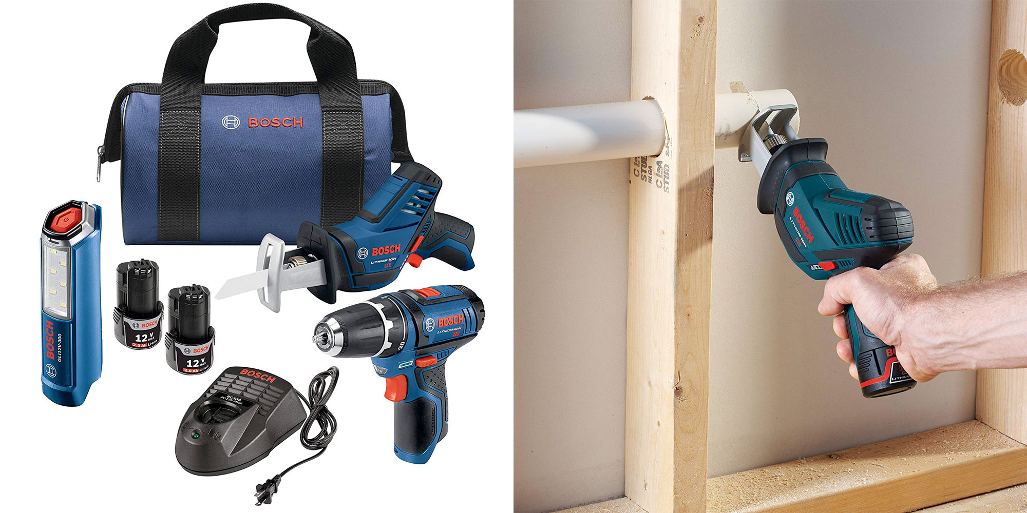 This 7piece Bosch power tool combo set is perfect for any DIYer at