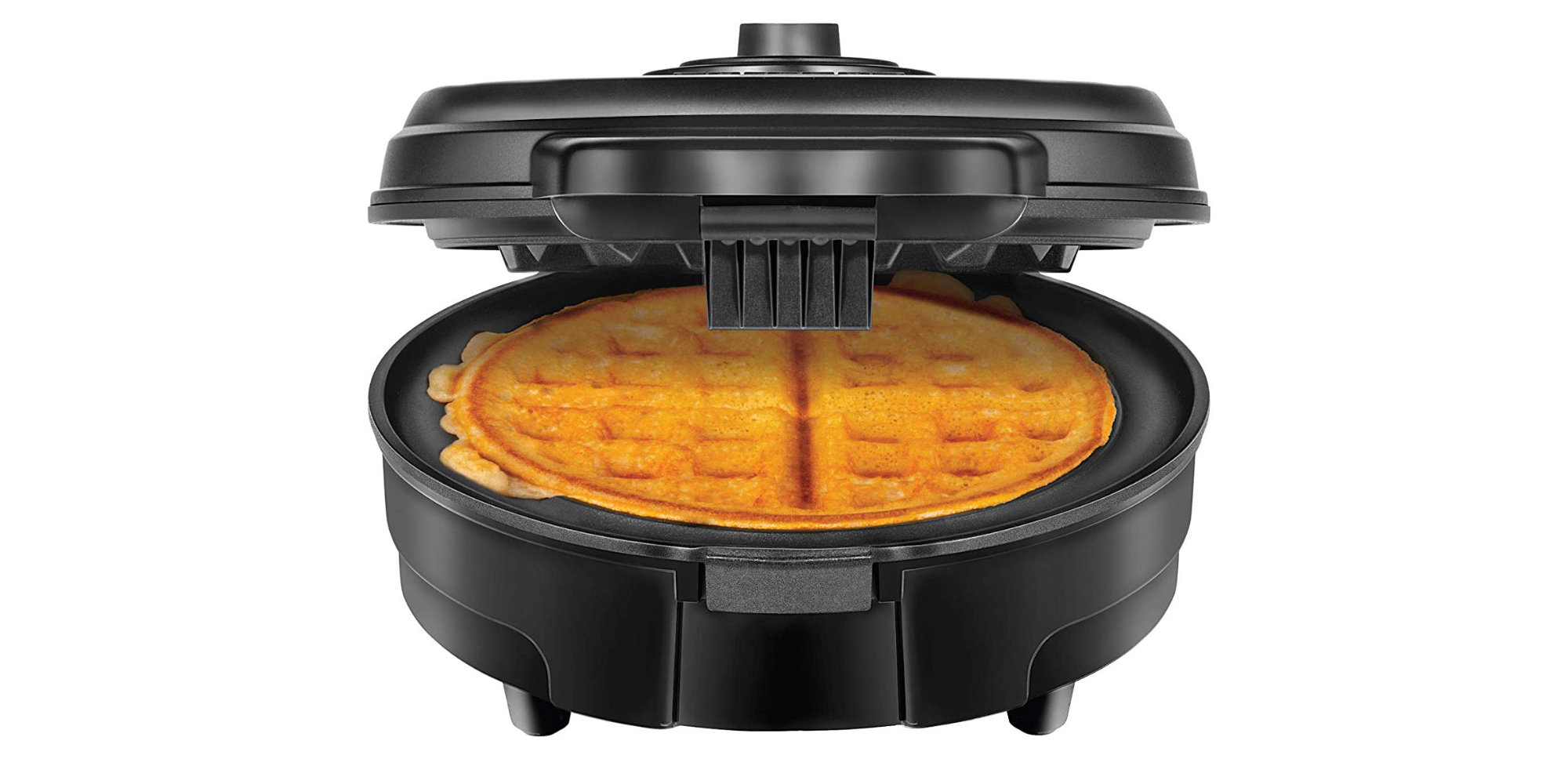 This Chefman Belgian Waffle Maker will catch excess batter 19.50