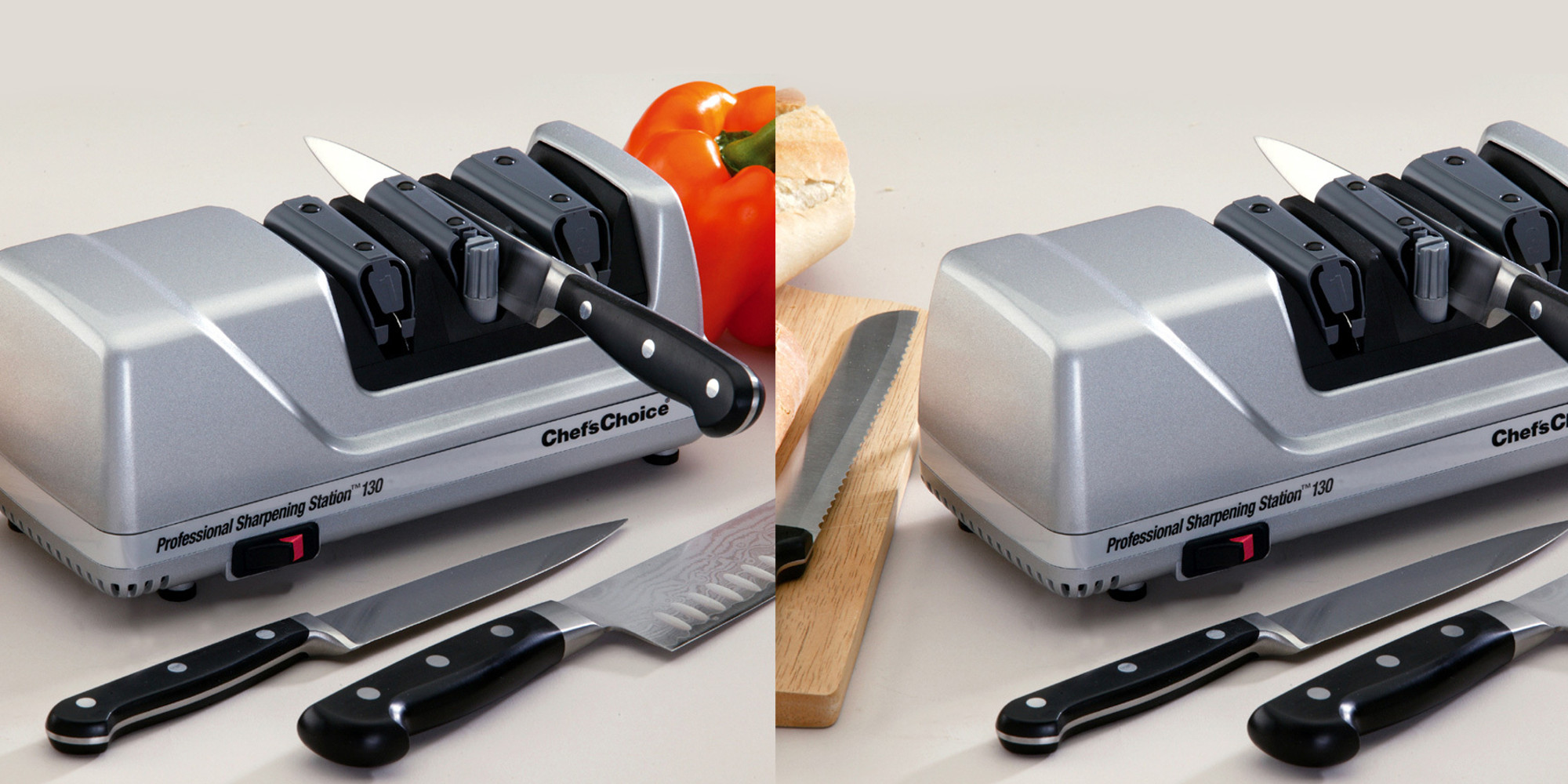 Chef'sChoice Professional 130 Platinum Electric Knife Sharpener