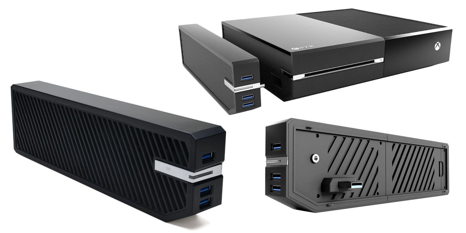 Give Your Xbox One An Extra 2tb 3 Usb 30 Ports W Fantom Drives 110 Storage Hub Save 30 