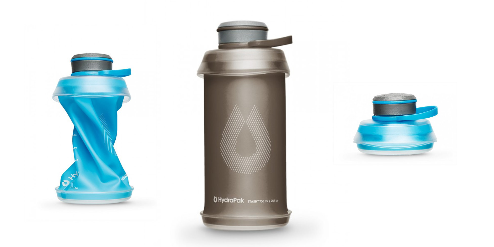 Hydrapak Stash is a collapsible water bottle perfect for summer hikes 13 Prime shipped (Reg