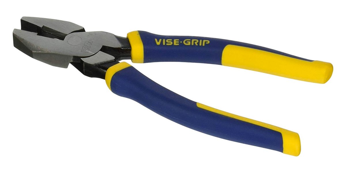 Pick up a pair of IRWIN VISEGRIP Lineman's Pliers for a new Amazon low
