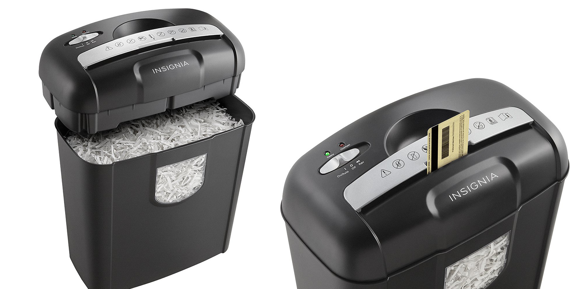 Paper/credit card shredders now up to 50 off for today only, deals