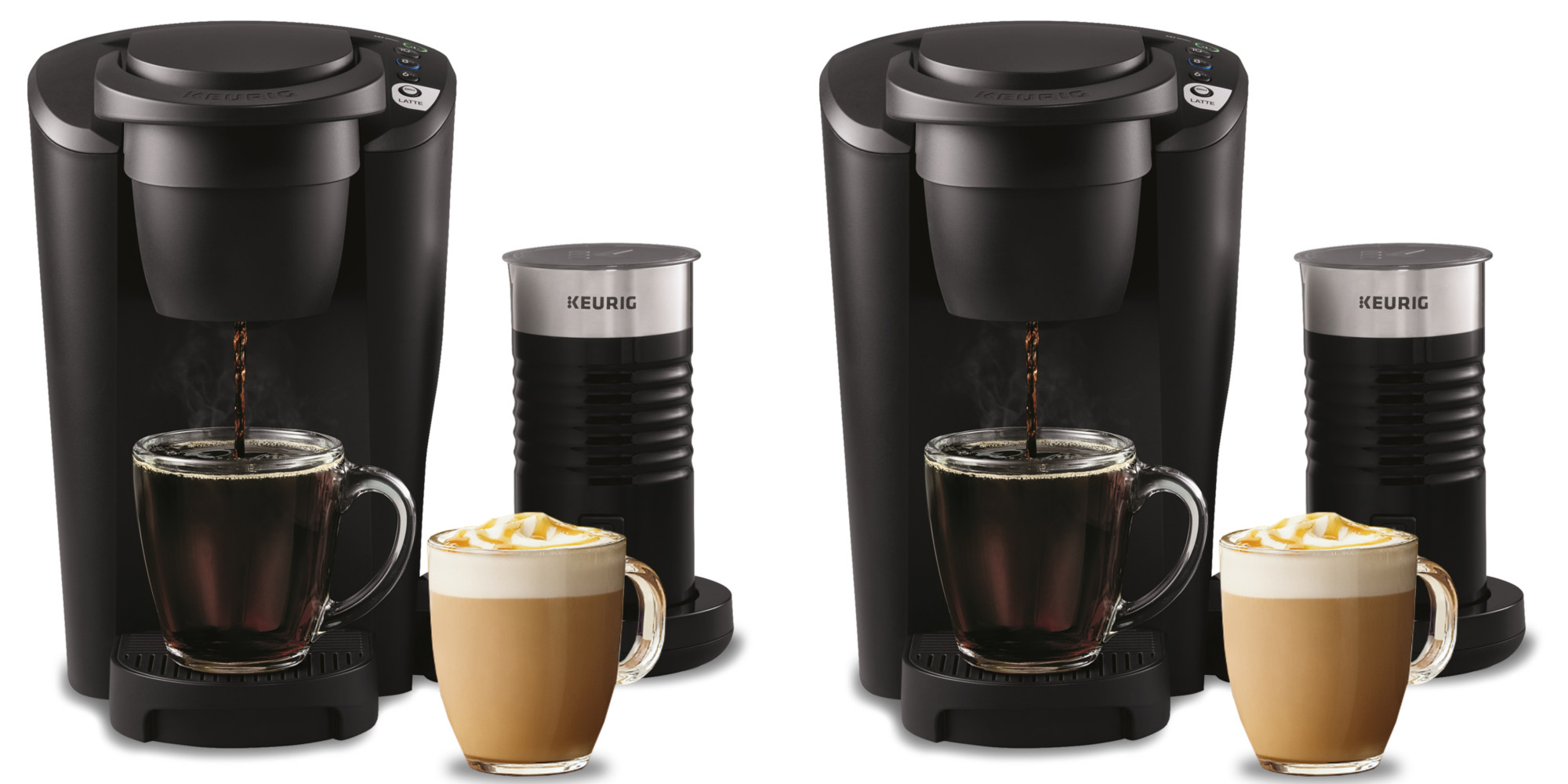 latte-making Keurig Coffee Brewer 
