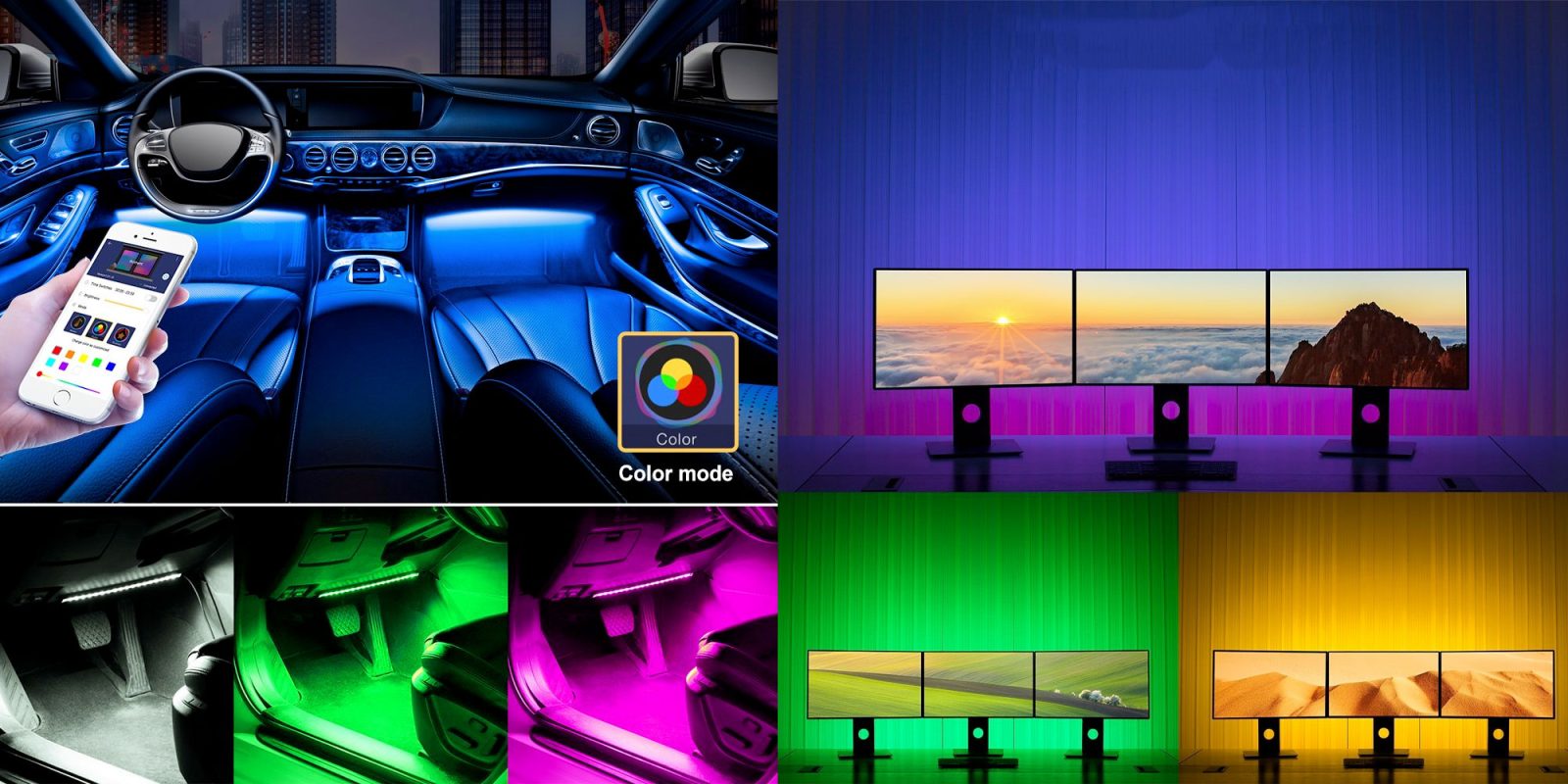 Add Smart Lighting To Your Car Or Home W These Rgb Led