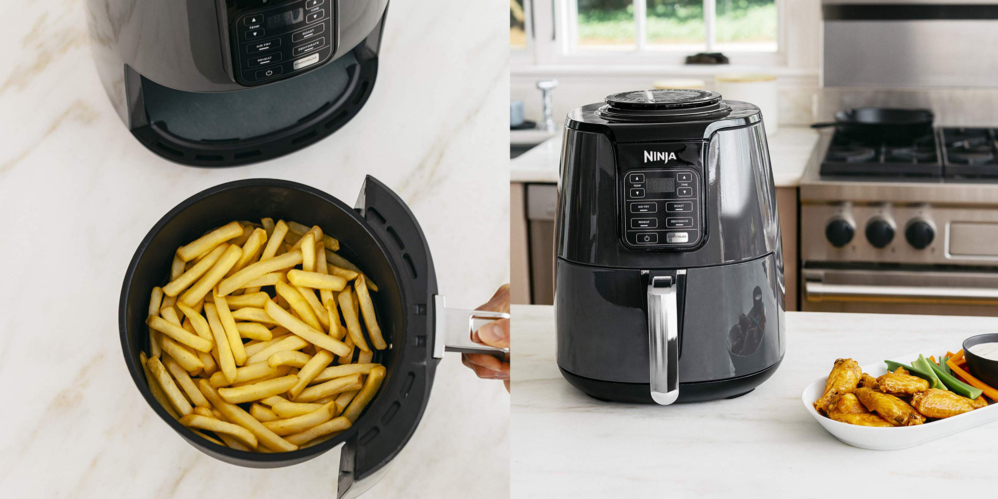 Make healthier fried food in the Ninja 4Quart Air Fryer for 67