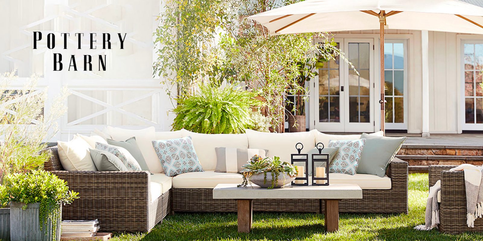 Pottery Barn S Outdoor Event Is Live With Up To 50 Off Furniture