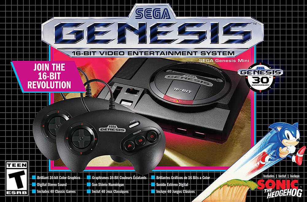 Sega Genesis Mini console - 10 more titles inbound