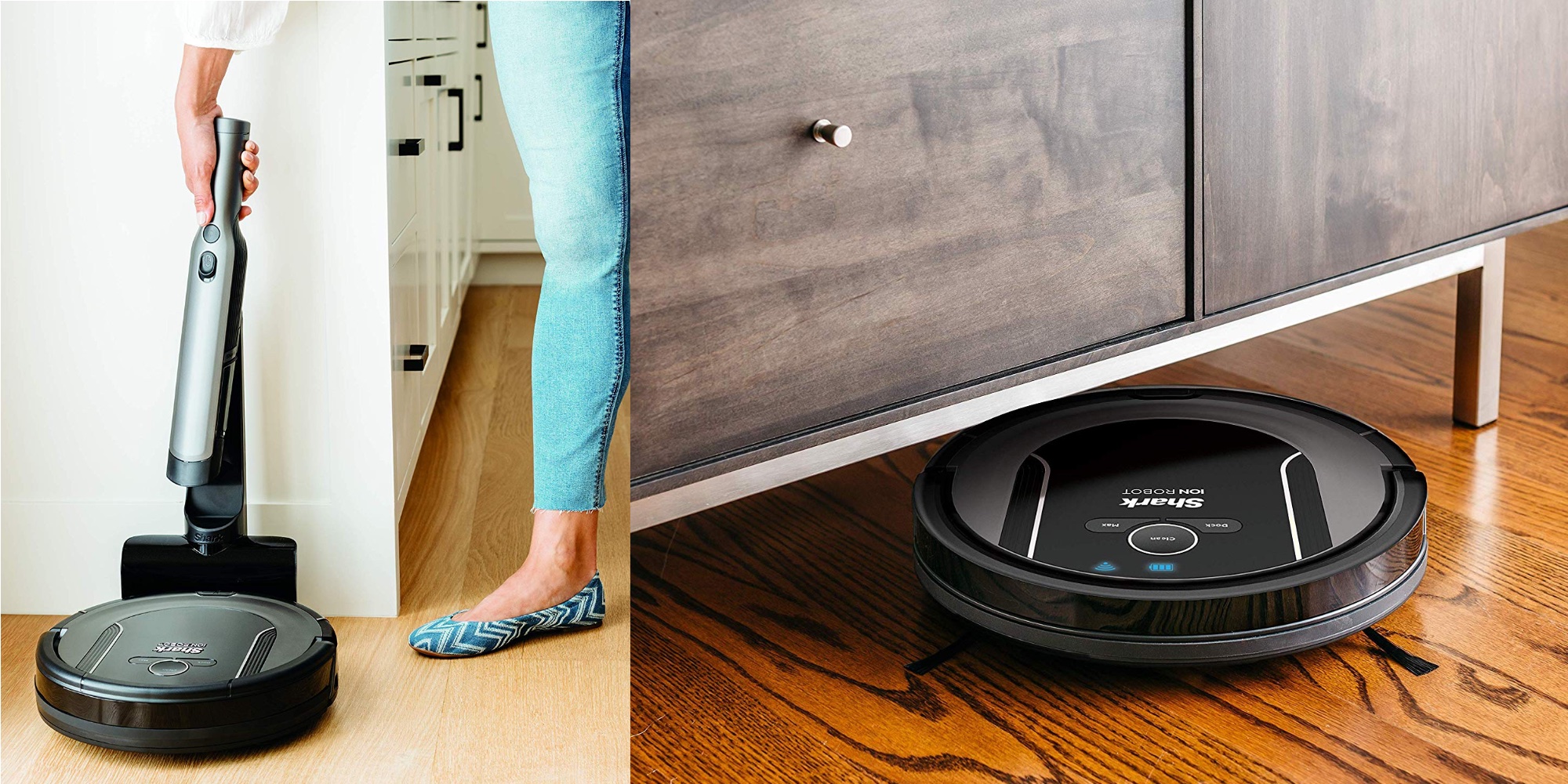 Bring home Shark's ION S87 Alexaenabled Robot Vacuum and WANDVAC for