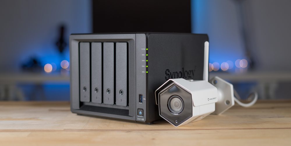 Synology DS918+ and Amcrest IP camera