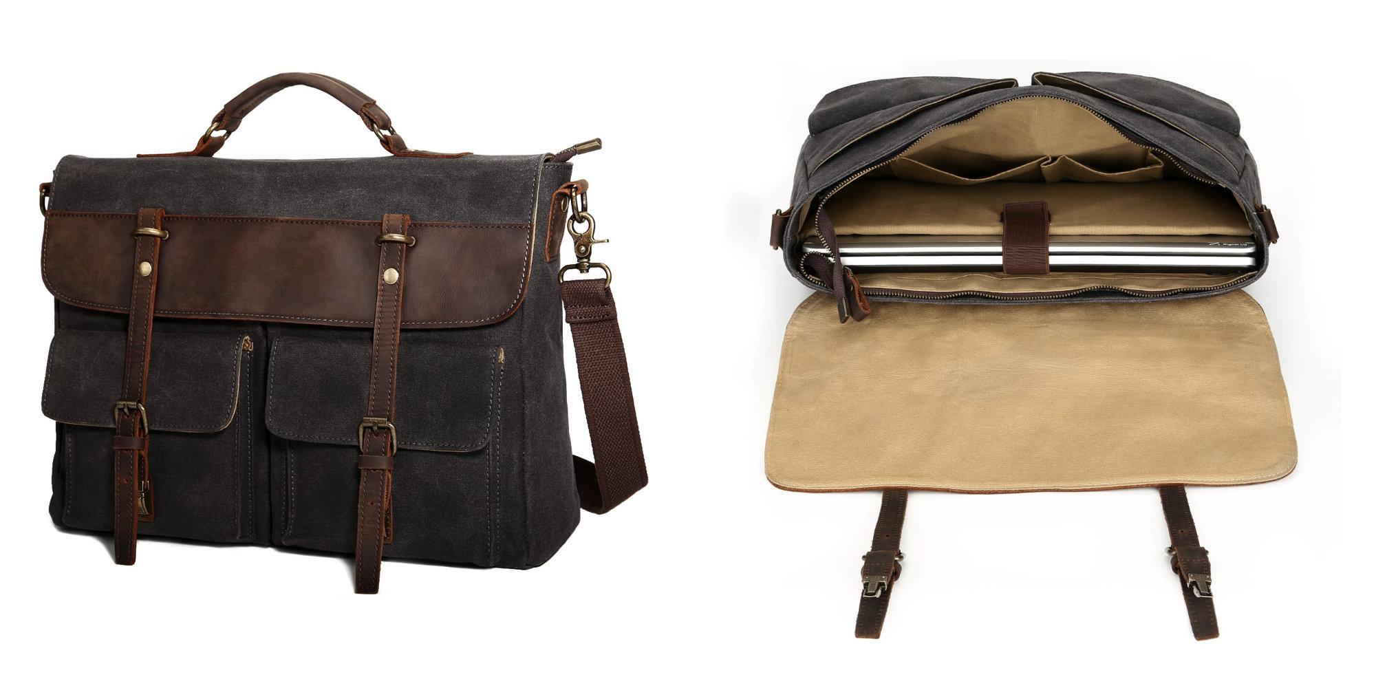 This MacBook-friendly leather messenger bag is down to $25 shipped (Reg ...