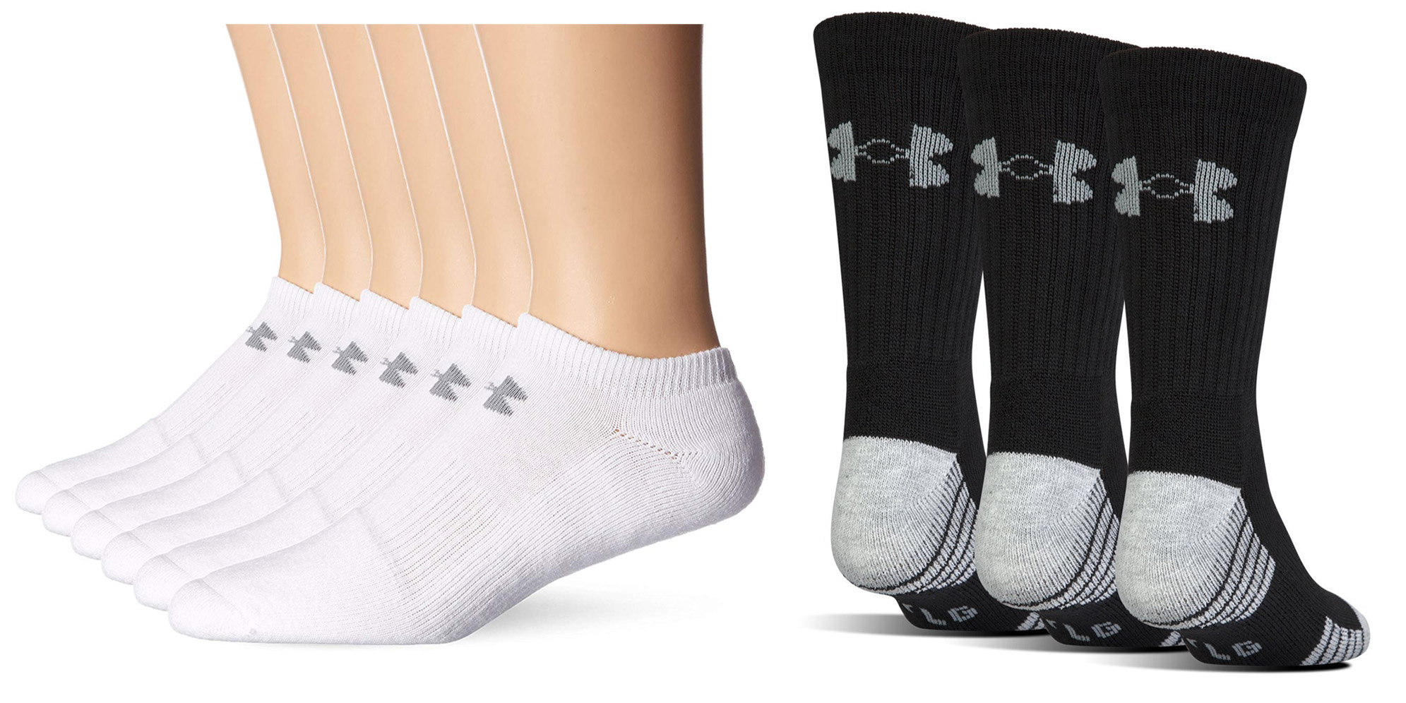 Score Under Armour socks from as low as 