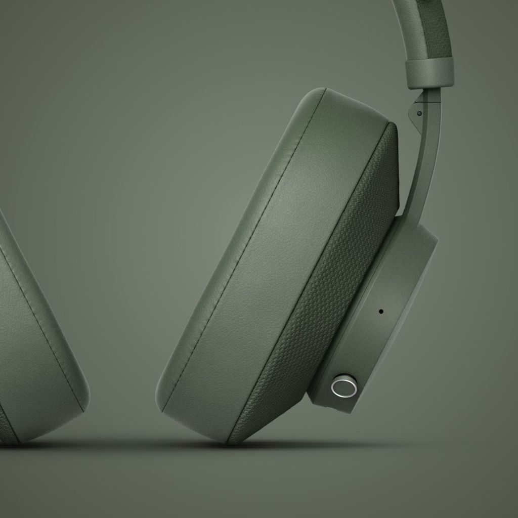 Urbanears Pampas headphones in field green