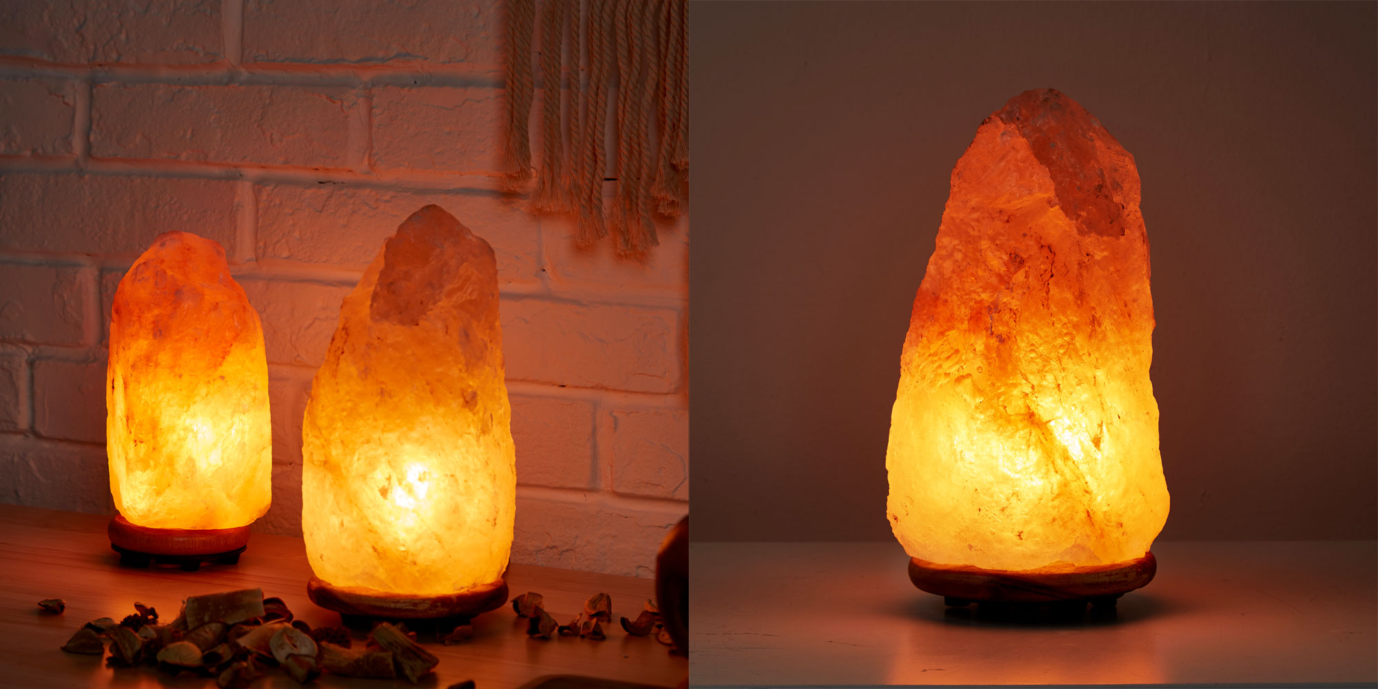 Add ambiance to any room w/ a 710 pound Himalayan salt lamp for just
