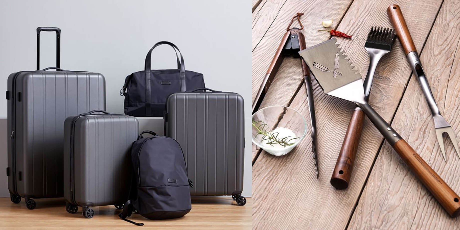 west elm hardside spinner luggage