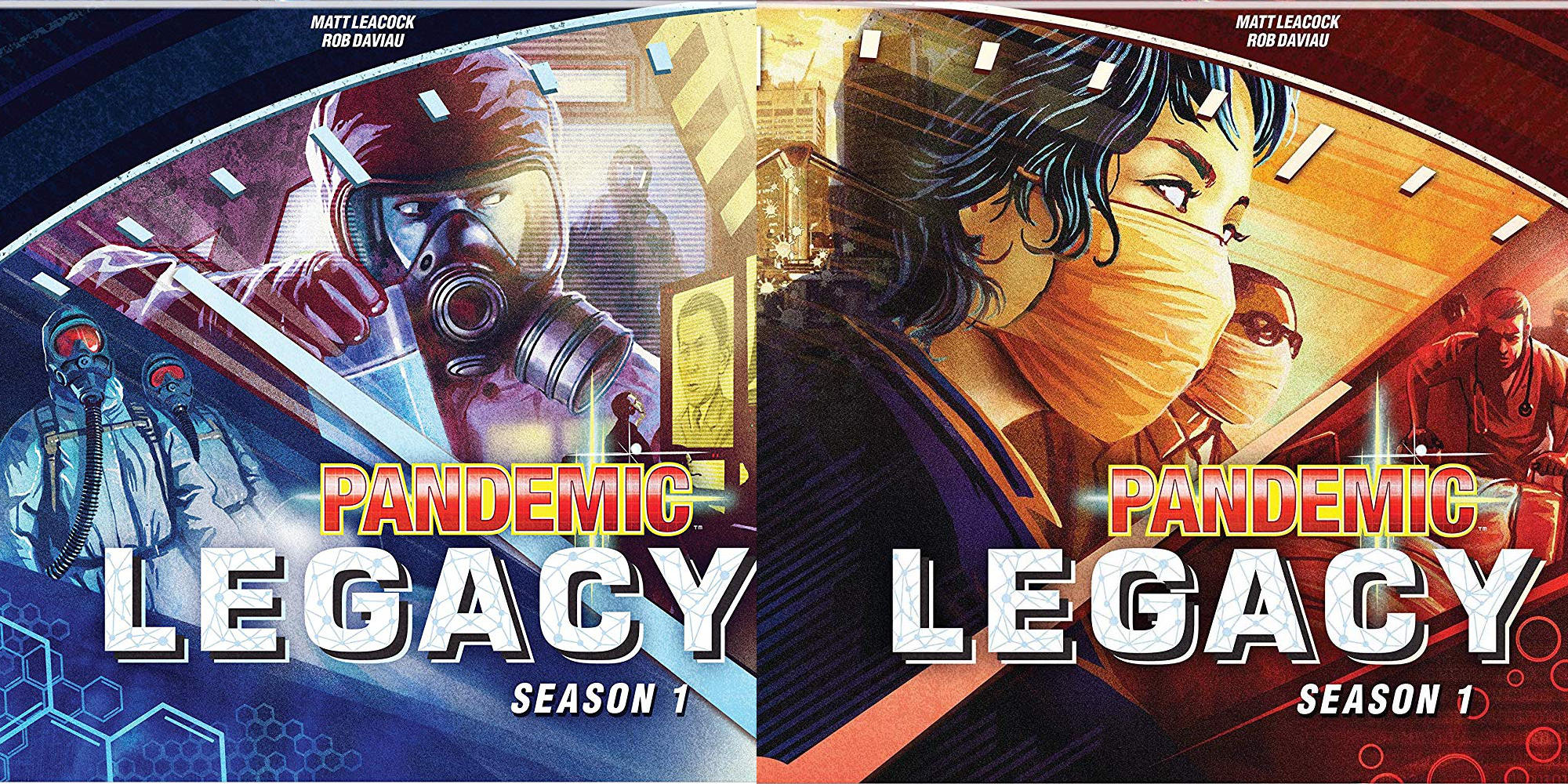 Pandemic Legacy Season 1 Blue Edition Board Game for Adults and Family |  Cooperative Board Game | Ages 13+ | 2 to 4 players | Average Playtime 60