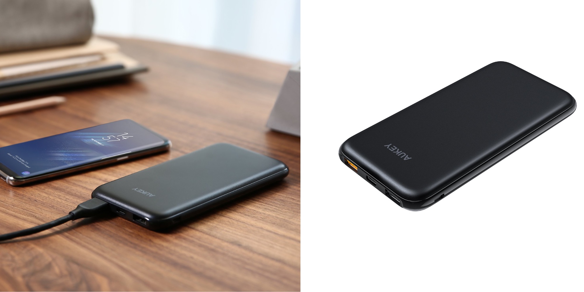 Smartphone Accessories: Aukey 10000mAh 18W USB-C Power Bank $24 Prime ...