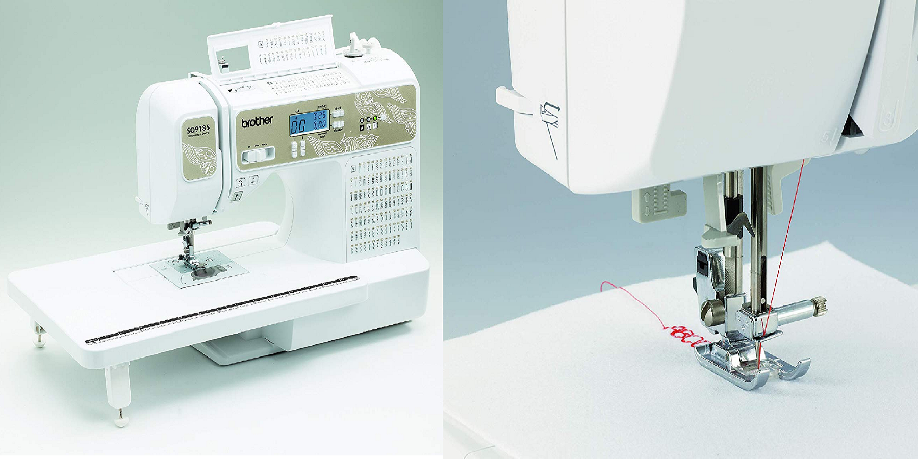 This refurb Brother Computerized Sewing Machine is under 100 at Amazon