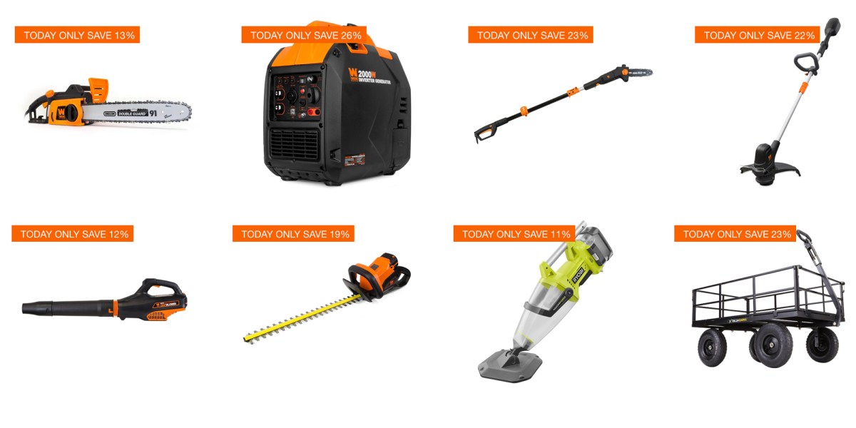 Home Depot's outdoor tool sale has deals from $17 on top-rated gear