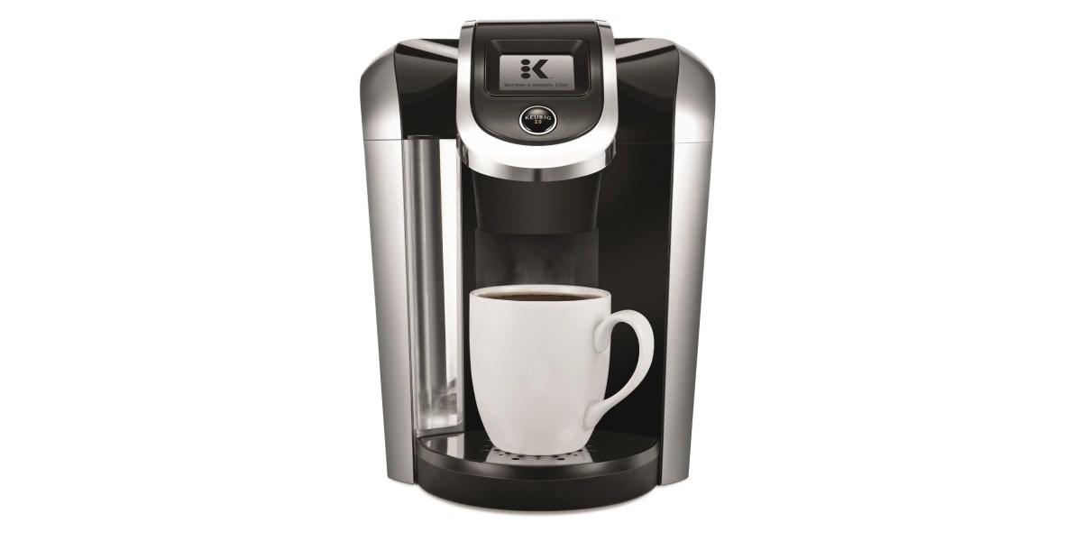 Enjoy a single cup of coffee at a time with the Keurig K475 brewer at ...