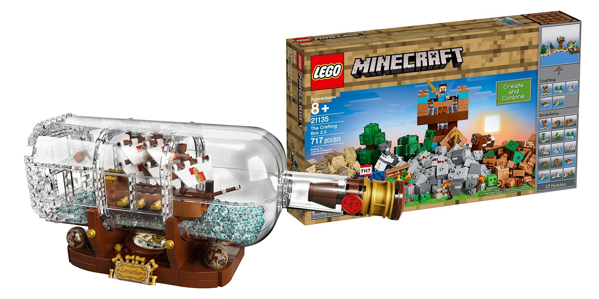 lego ship in a bottle amazon