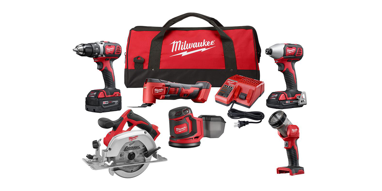 Home Depot's 1-day Milwaukee tool sale takes 40% off combo kits ...