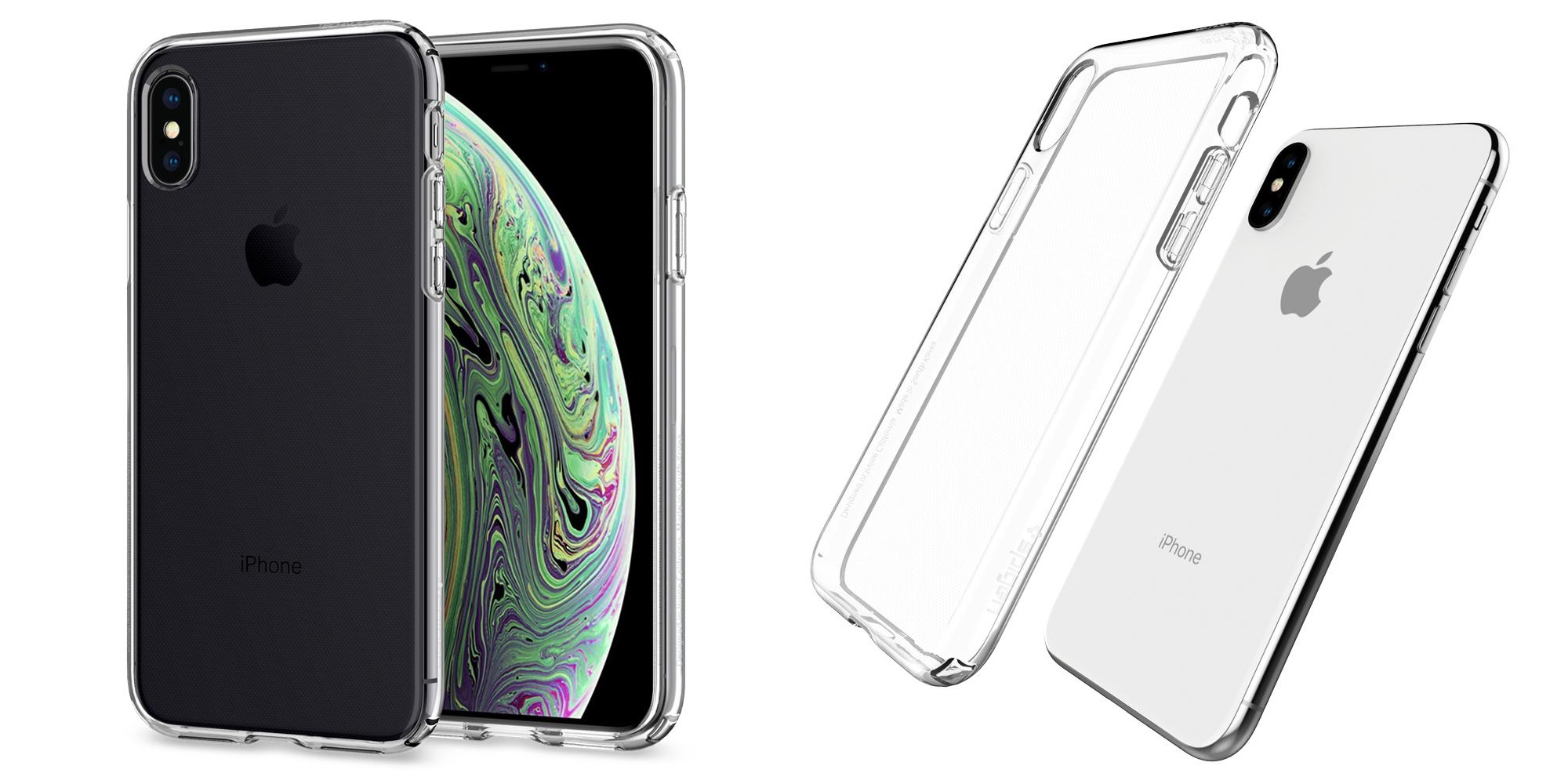 Smartphone Accessories Spigen Liquid Crystal Clear iPhone XS Case 9