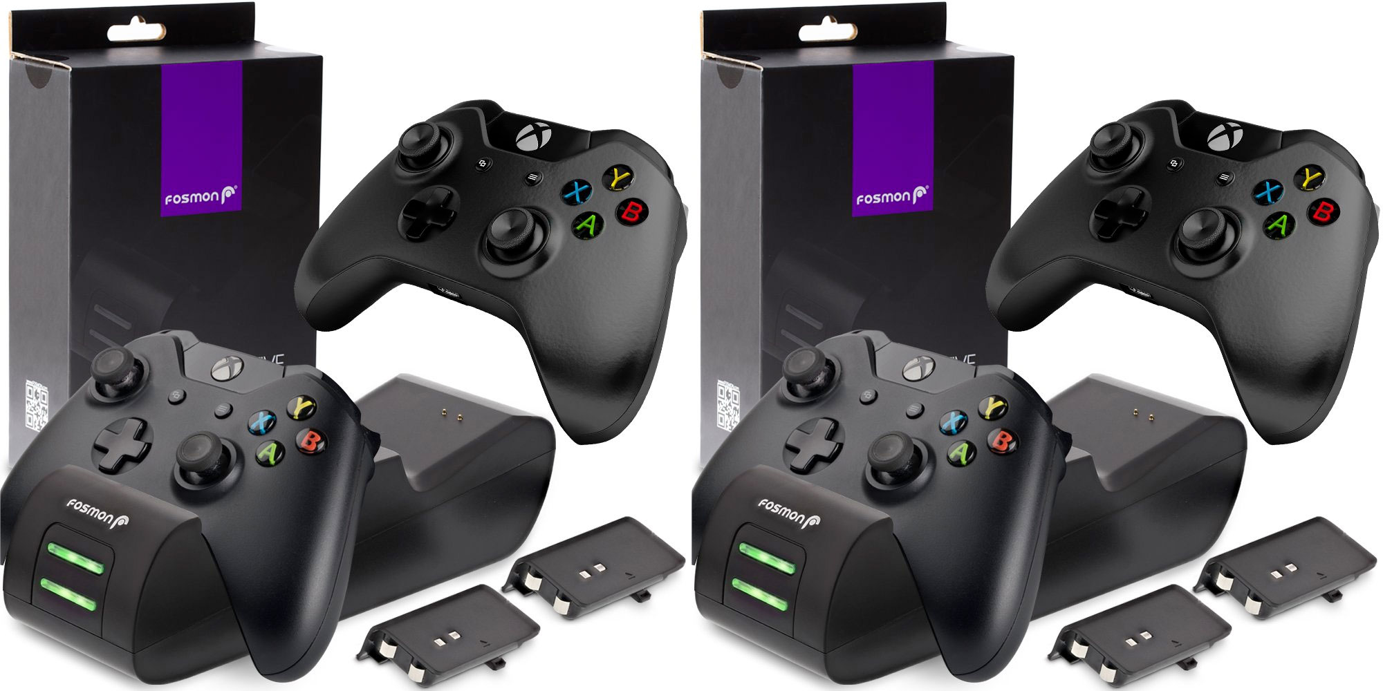 Charge two Xbox gamepads on this power station for 12 shipped (Reg