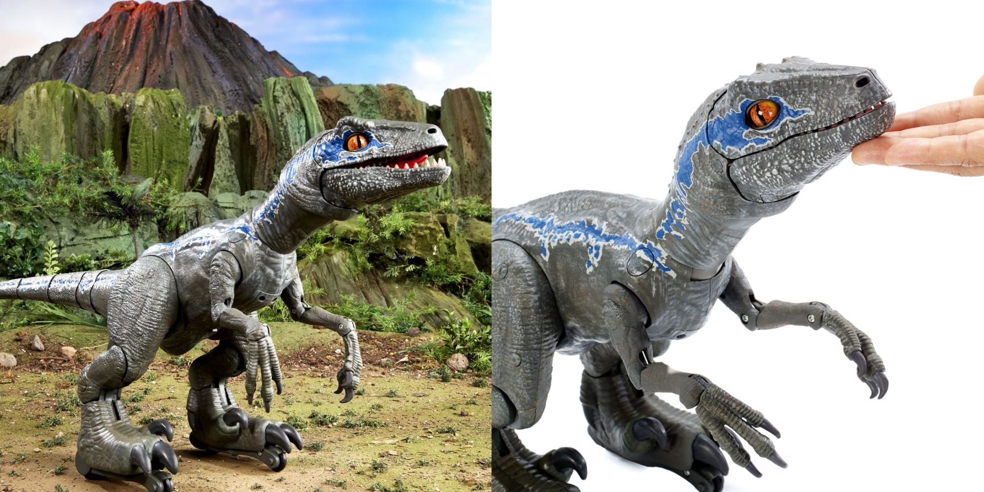 Train your own velociraptor w/ this 80 Jurassic World Robotic Dino (50 off)
