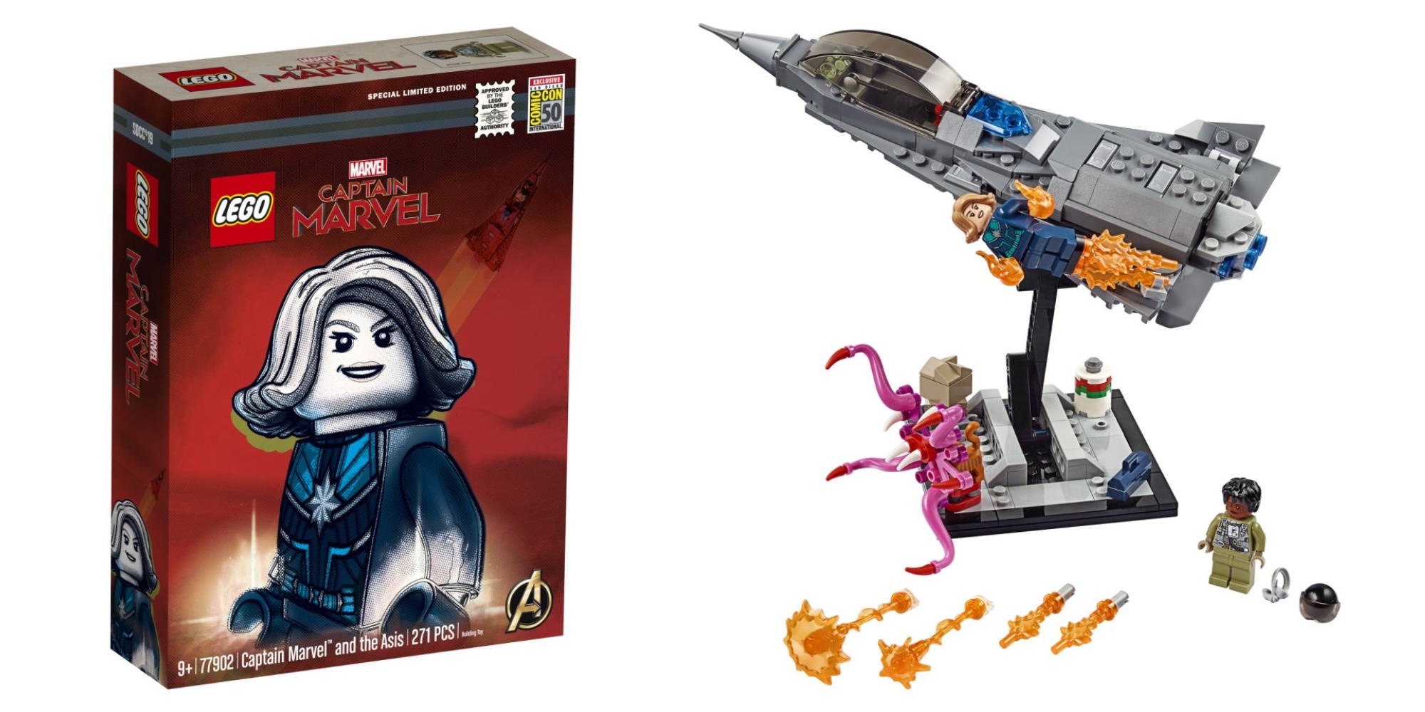 LEGO Captain Marvel SDCC set includes new minifigures - 9to5Toys