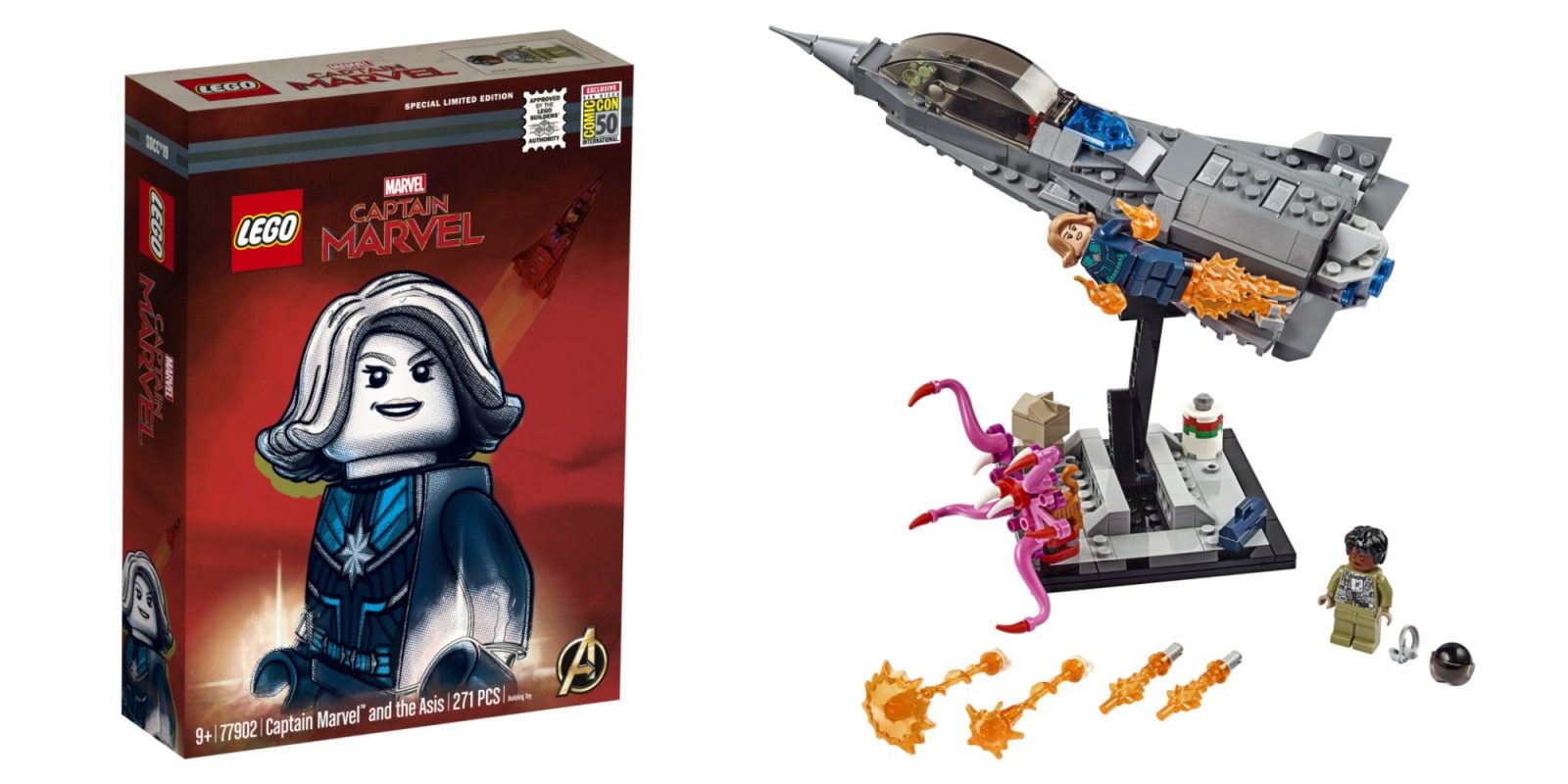 LEGO Captain Marvel SDCC set includes two new minifigures 9to5Toys