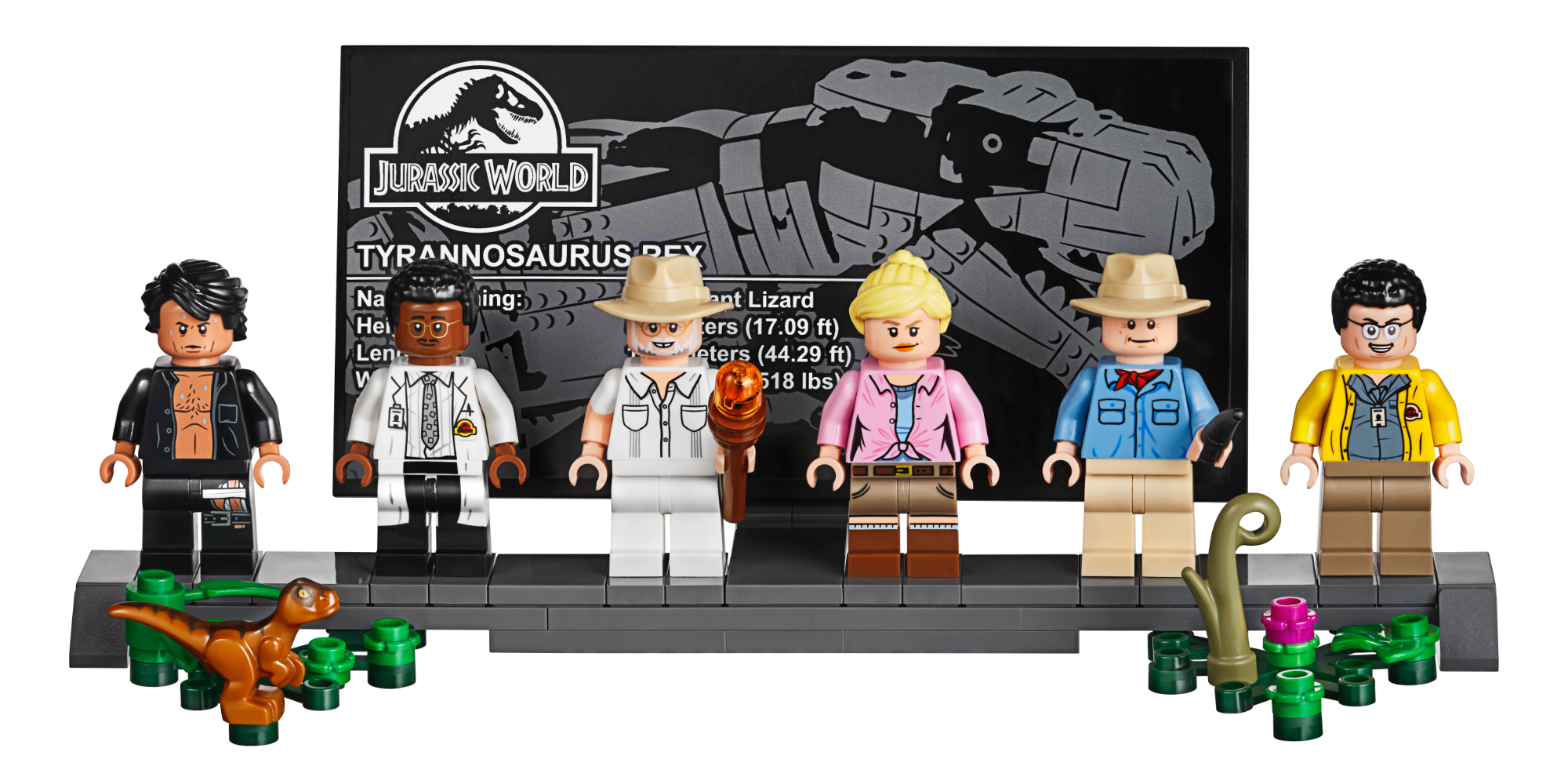 LEGO Jurassic Park Figures